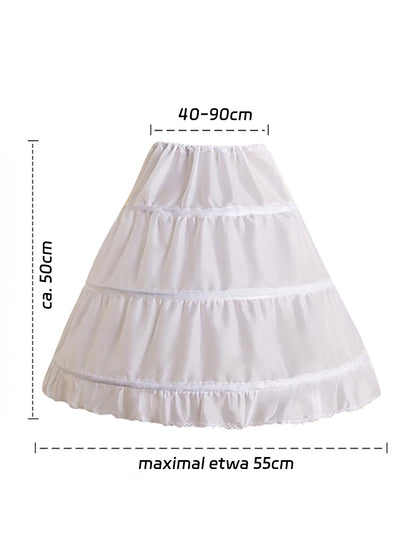 Petticoats für Kinder in Duchesse-Linie